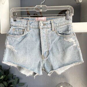 Revice Denim Malibu Cutoffs West Coast Shorts Distressed